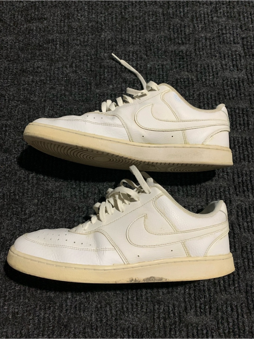 Nike White Low-Top Casual Sneakers